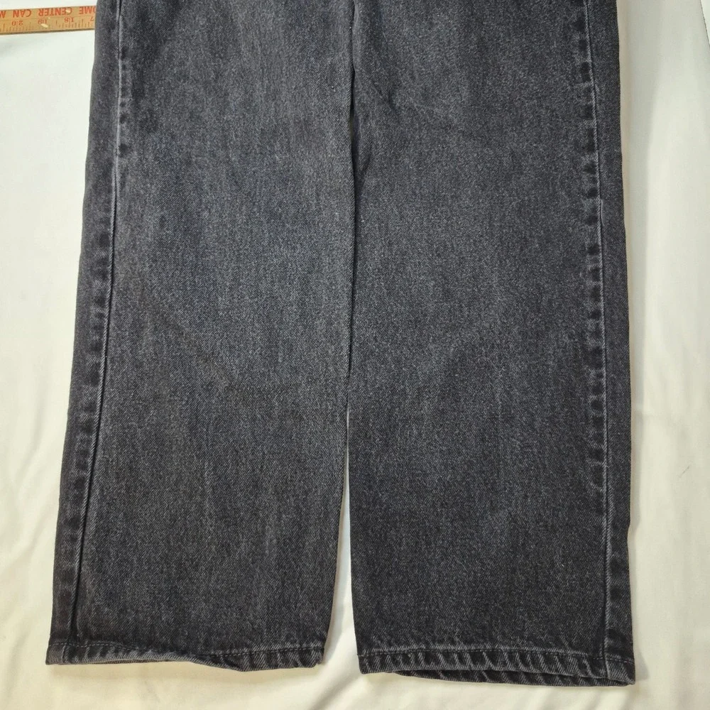 Levi's 550 Relaxed Fit Mens 34x32 Black Jeans Denim Baggy Grunge Workwear 2007
